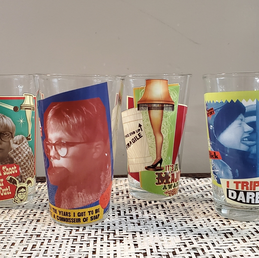 A Christmas Story Set of Glasses